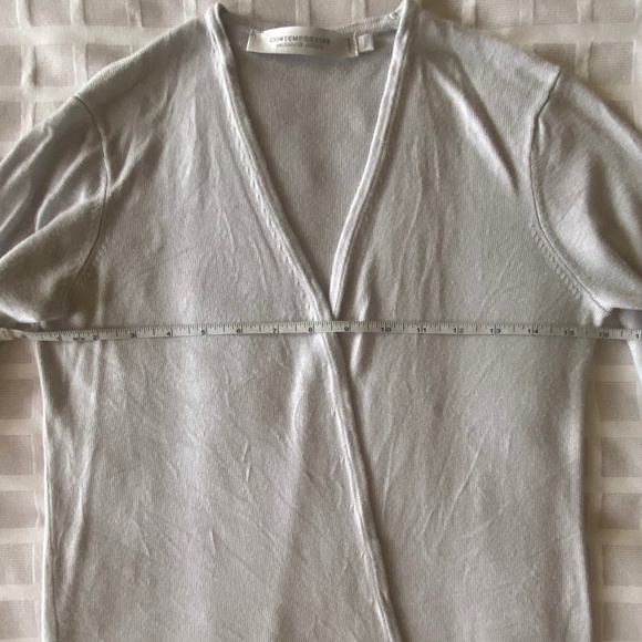 Light Baby Blue Cardigan Contemporaine from Simons Excellent Condition - Picture 4 of 7